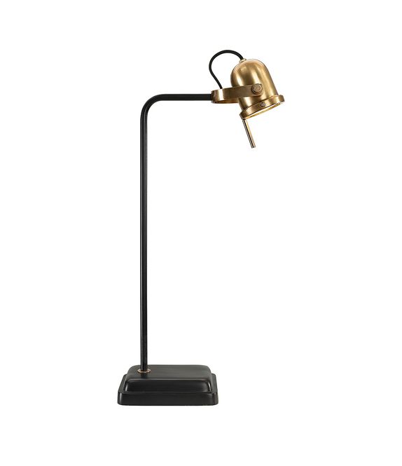 Hovedbilde LEIPZIG Table Lamp, Matt Black/Antique Bronze