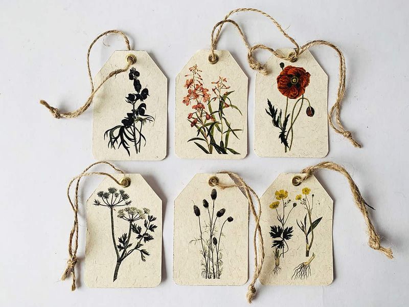 Gavelapp blomster, assortert