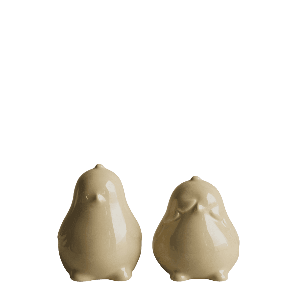 Chubby chicken 2 stk, shiny yellow