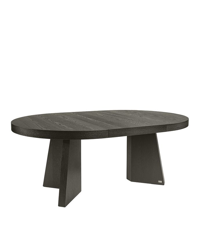 TRENT Dining Table, Mørk Grå, Ø130 cm 