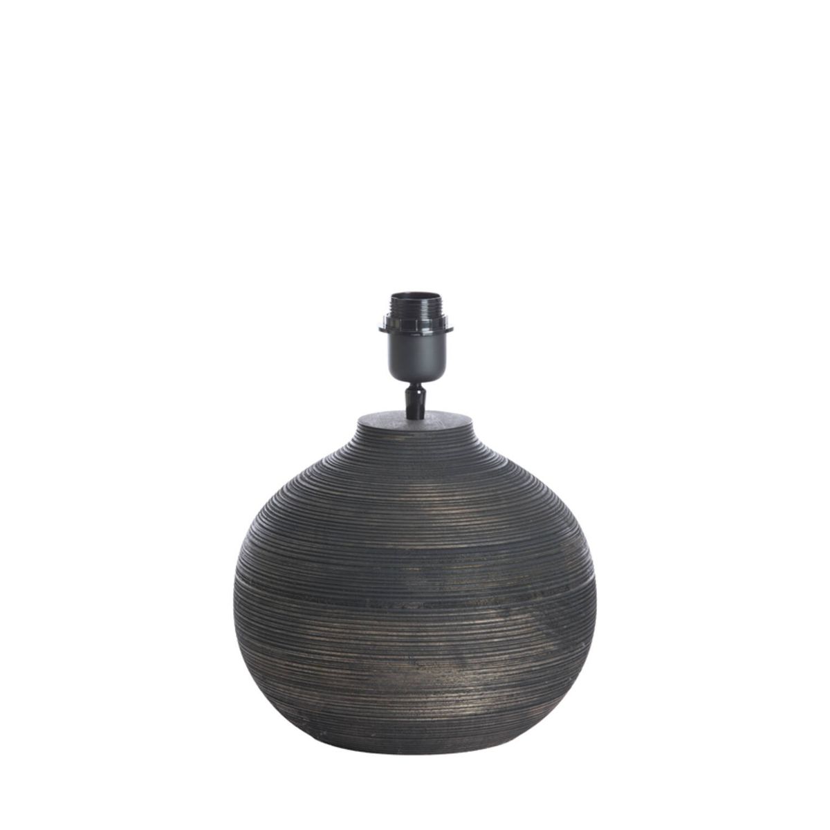 Lamp base, 26x31.5, KHOMAI wood antique brown
