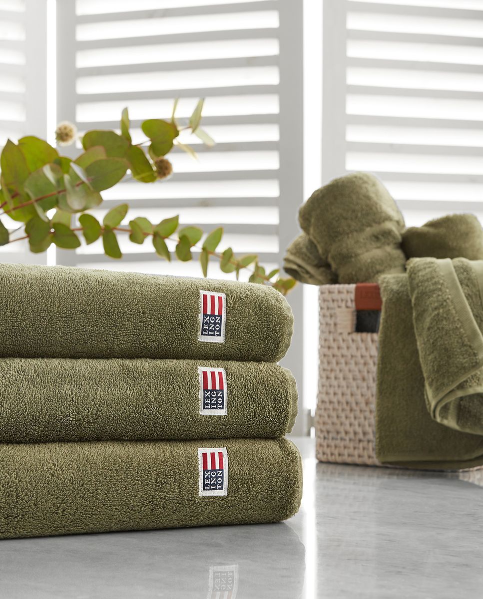 Original towel, dusty olive
