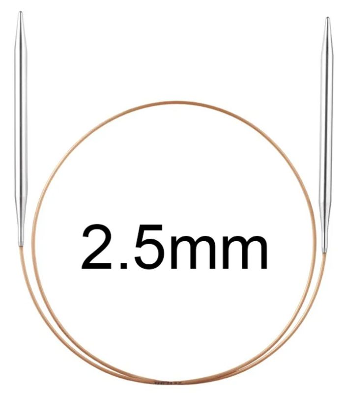 Addi Lace Rundpinne 80 cm 2,5 mm