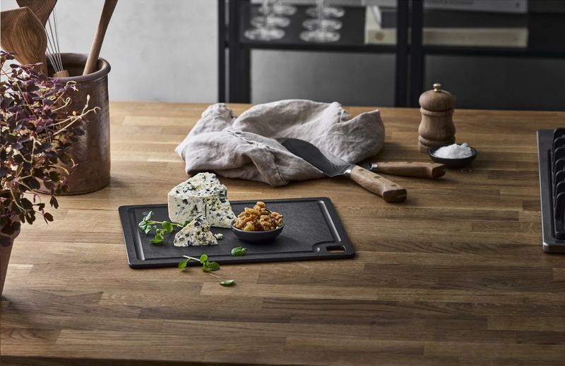Ellé Skjærebrett Gourmet 29,8 x 23,5 x 0,6 cm Svart