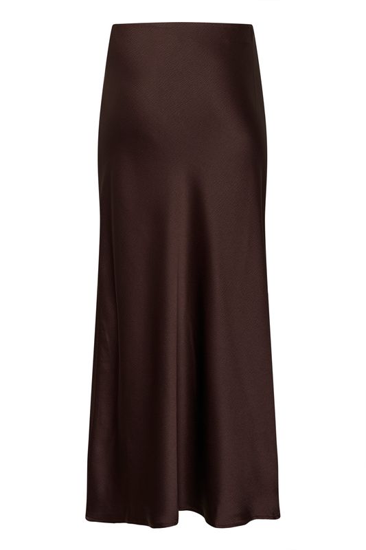 KAlotte skirt, coffee bean/brown