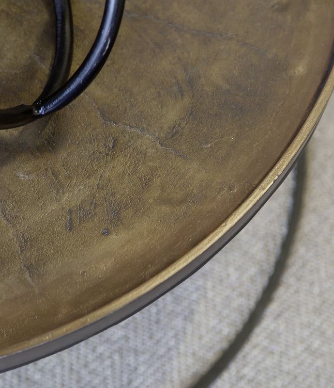 Fabio Coffee Table Vintage Brass
