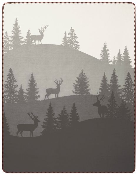 Hovedbilde Deerlight pledd 150x200