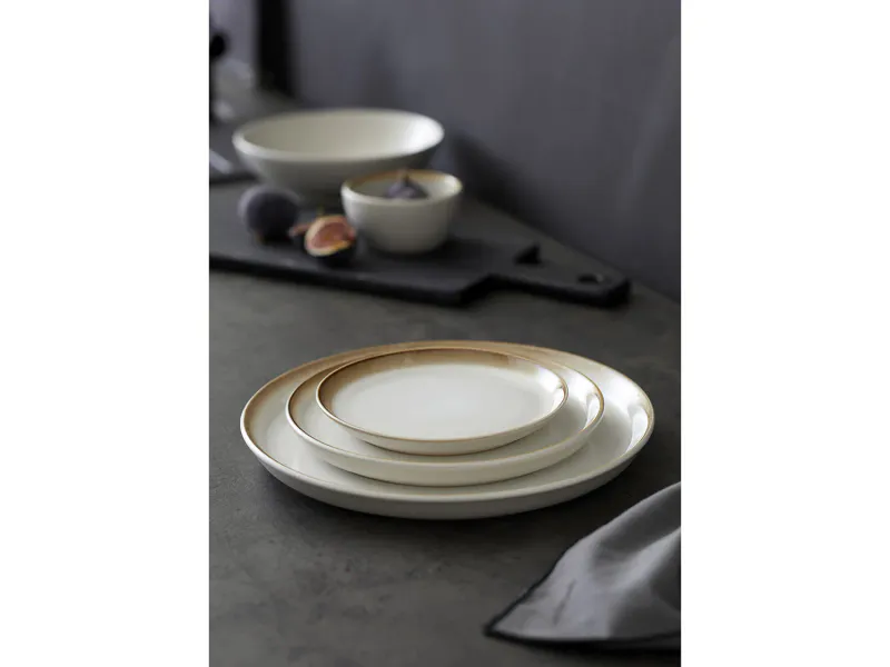 Gastro tallerken 27 cm, krem