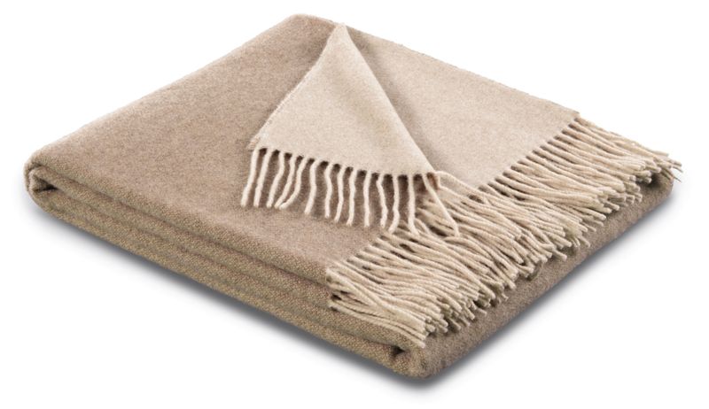 Pledd 130x170, natur sand