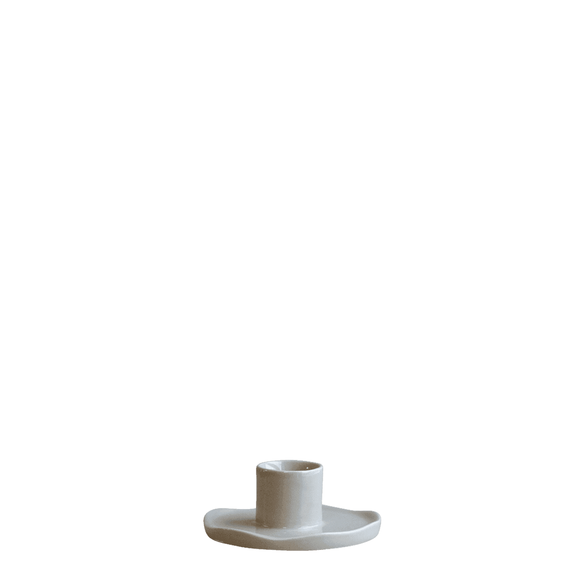 Wave candle, shiny mole