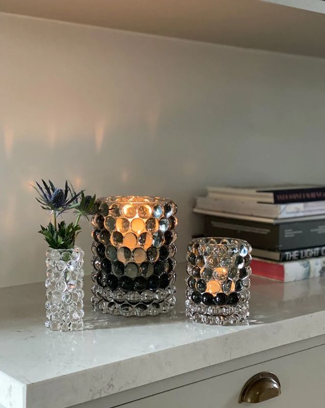 Hurricane Lamp Boule, Sage