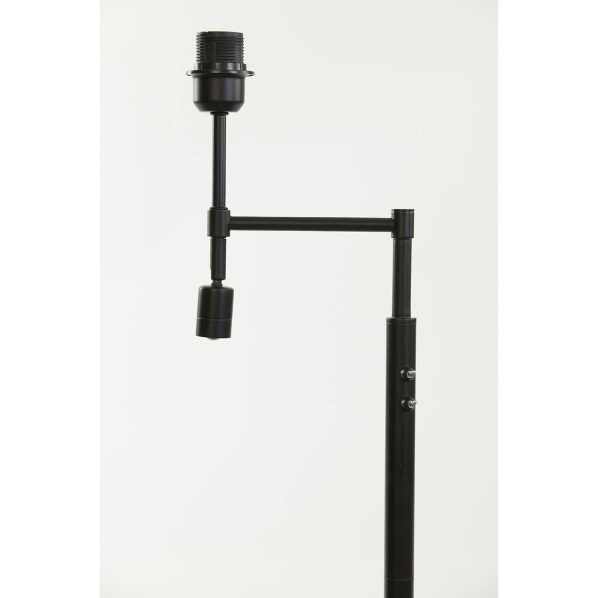 Montana lampefot, matt black