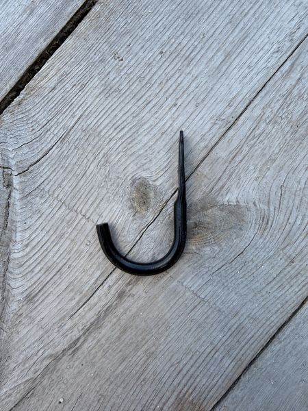 Hovedbilde Jernkrok metall, sort