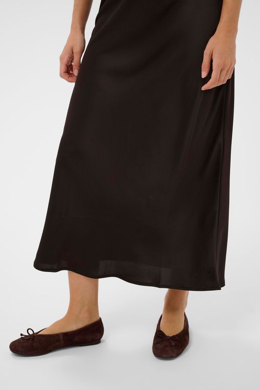KAlotte skirt, coffee bean/brown