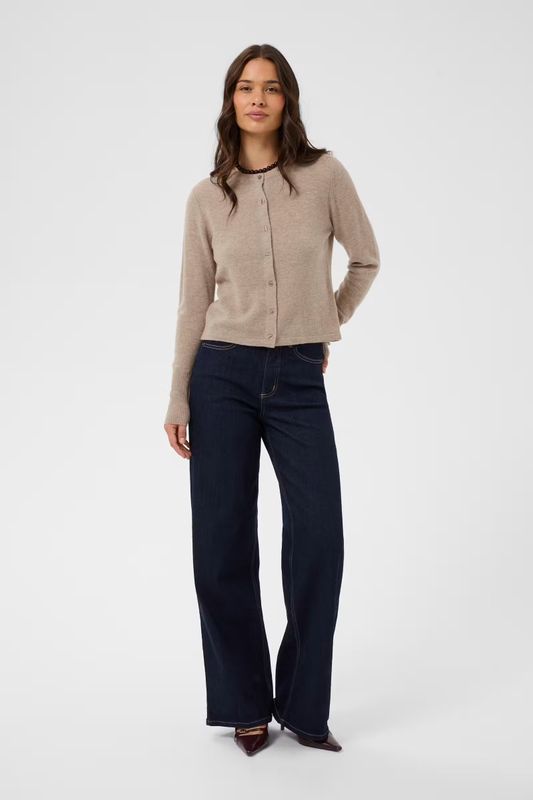 KAcashie cardigan, beige melange/nature