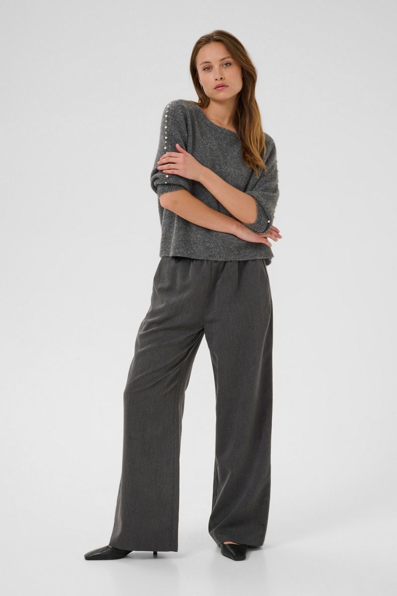 KAbetty pullover, grey melange