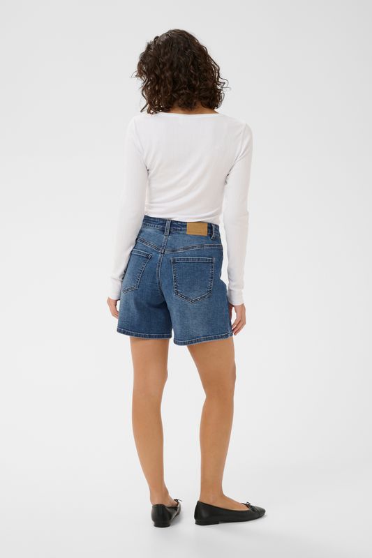 KAbrook HW shorts, medium blue denim