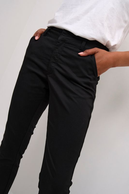 KAlea chino pant, black deep