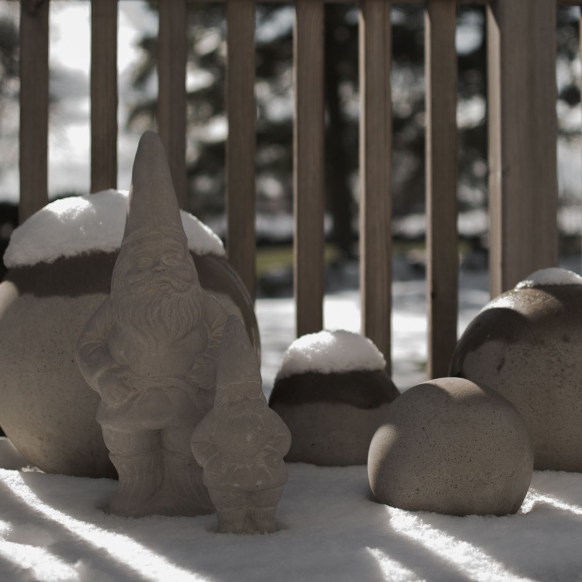 Concrete santa large