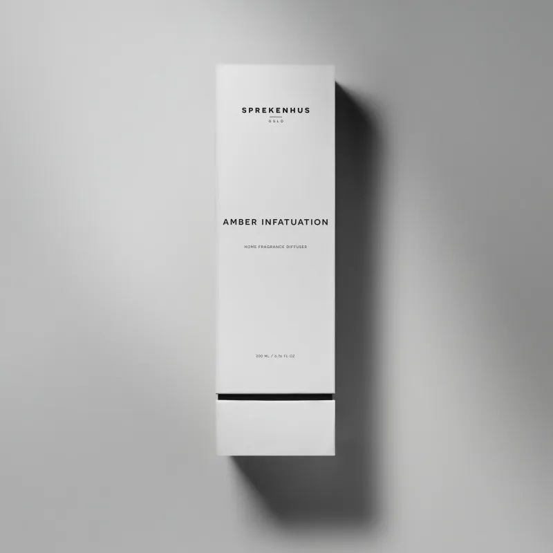 Home fragrance diffuser 200 ml, amber infatuation