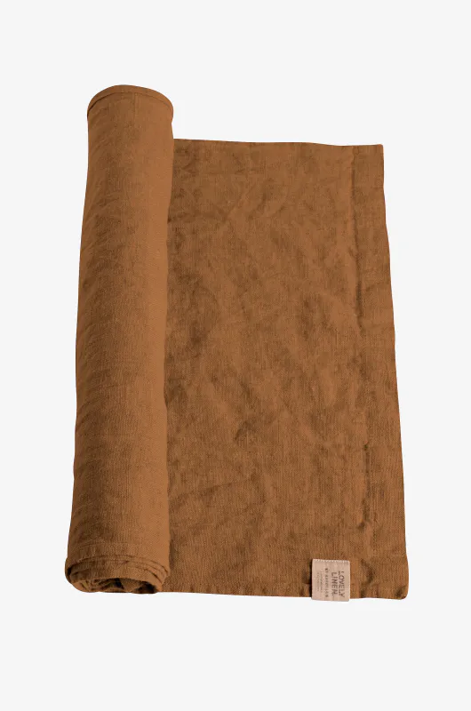 Bordløper lin 47x150 cm, almond