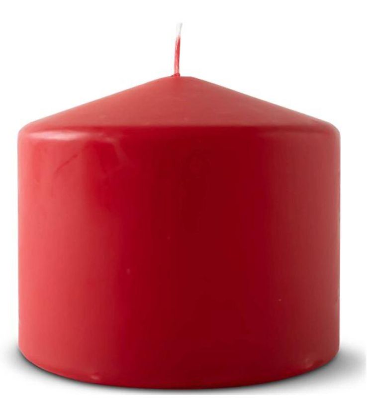 Kubbelys 10x9 cm Rød