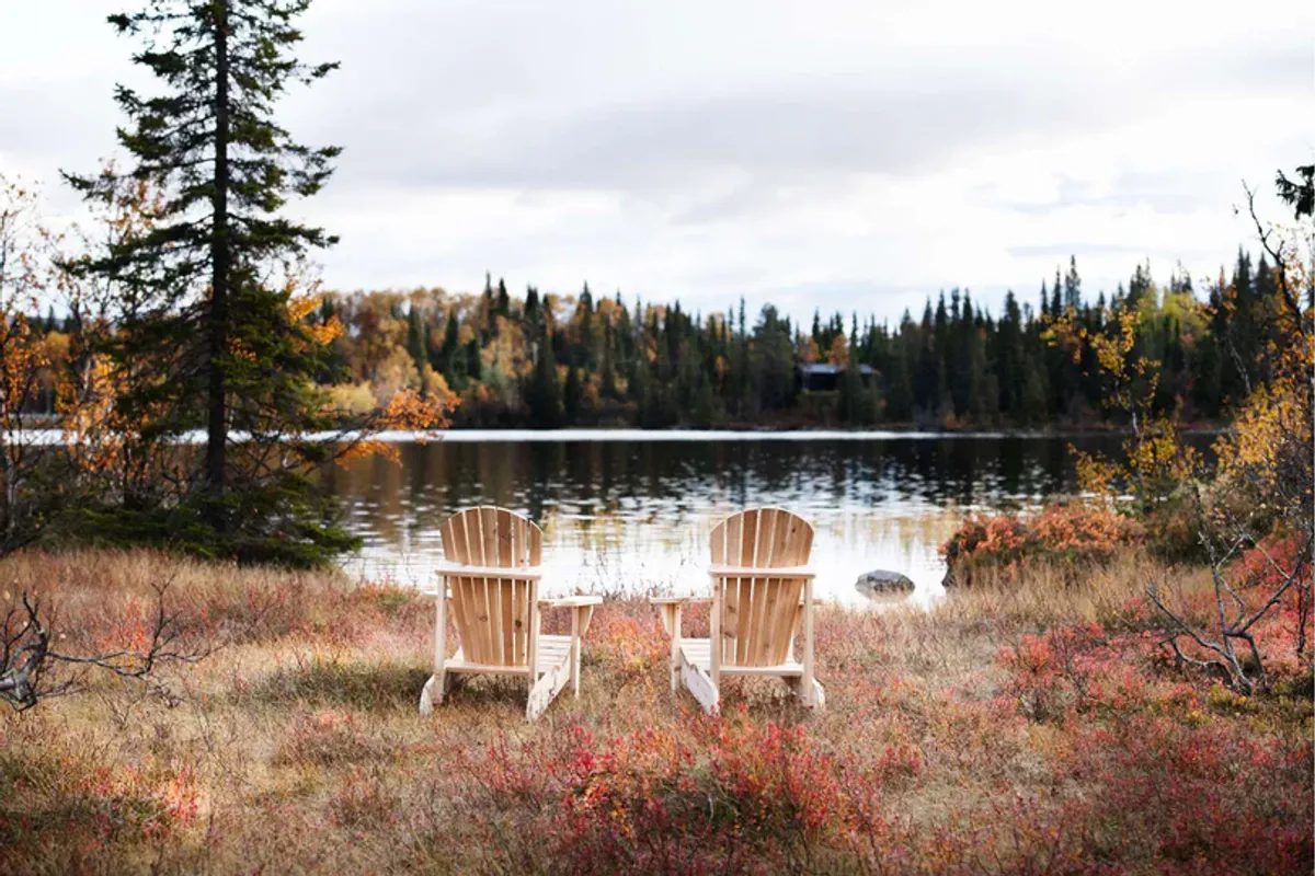 Classic Adirondack hagestol
