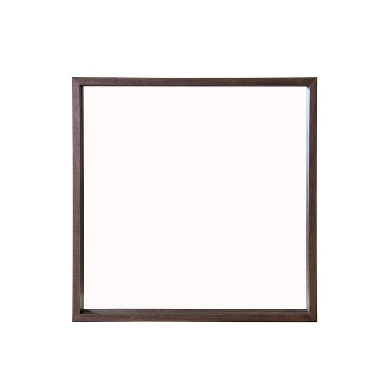 Geilo Speil, Dyp Ramme, Finert Røkt Eik, 100x100